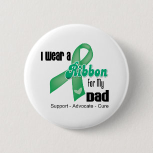 Dad - Liver Cancer Ribbon Button