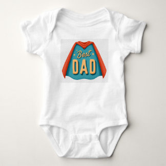 DAD love you Baby Bodysuit