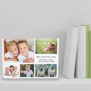 Dad Love You Photo Block