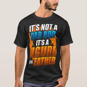 Dad Man Comedian Dad Bod Joke Father Humor Husban T-Shirt