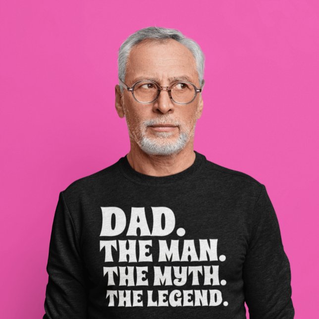 DAD MAN MYTH LEGEND DAD FATHER'S DAY T-Shirt (Creator Uploaded)