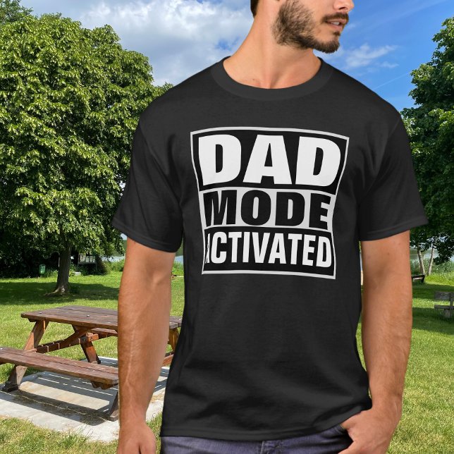 Dad Mode Activated Fun New Father T-Shirt (Creator Uploaded)