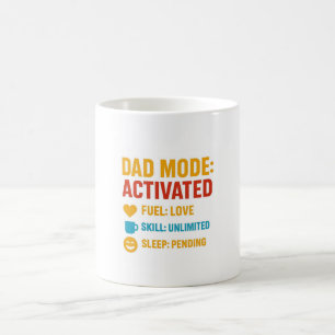 Dad Mode Activated Funny Father's Day Gift Coffee Mug