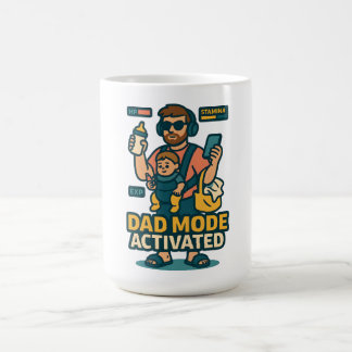 Dad Mode Activated - Gamer Style Parenting Coffee Mug