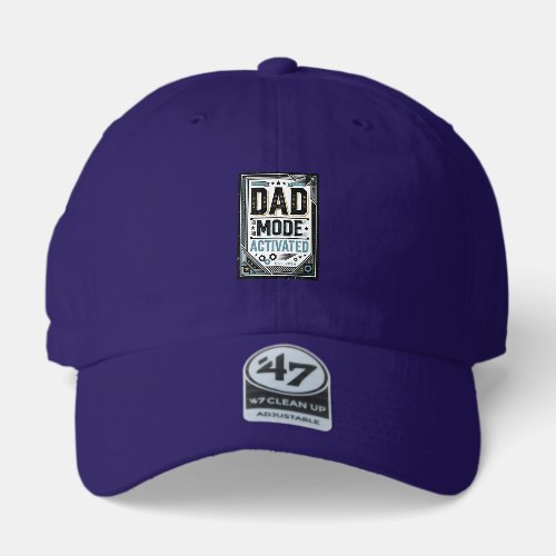 Dad Mode Activated Vintage Engraving Shirt Design_ 47 Brand Hat
