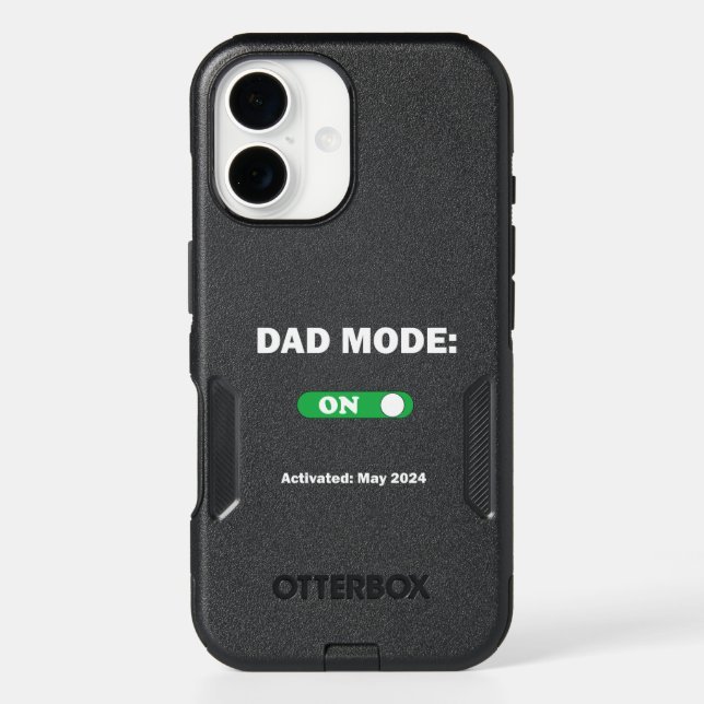 Dad Mode: ON | Funny Gift For Dad  Otterbox iPhone Case (Back)