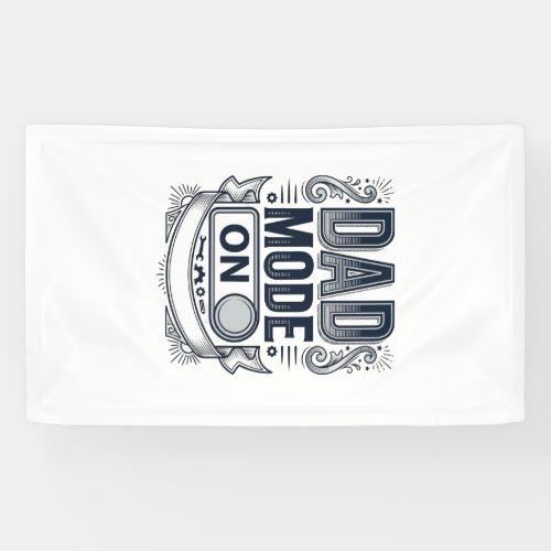 Dad Mode On Vintage Engraving Shirt Design_1 Banner