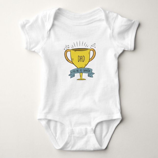 Dad My Champion Father's Day | Bodysuit (Front)