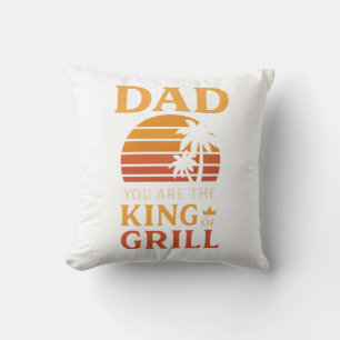 Dad, My Forever Hero – Father’s Day Tribute Throw Pillow