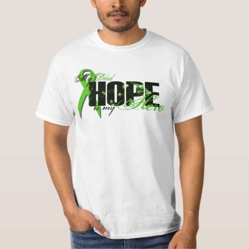 Dad My Hero _ Lymphoma Hope T_Shirt