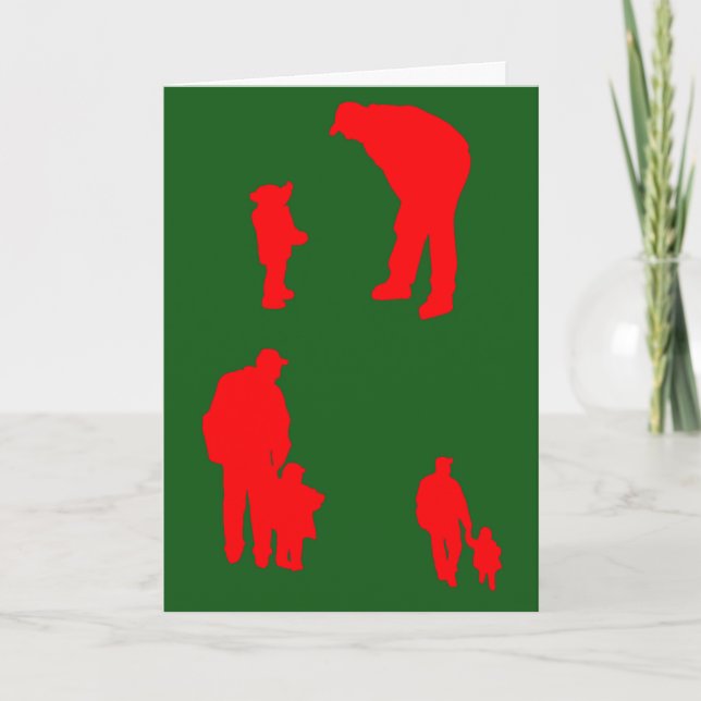 Dad 'n' Kiddo Christmas card (Front)