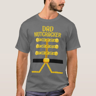 DAD Nutcracker Matching Family Christmas T-Shirt