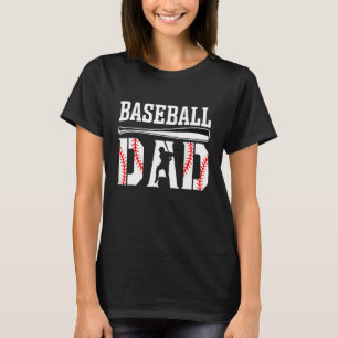 Dad Of Ballers Softball Baseball Player Dad Father T-Shirt