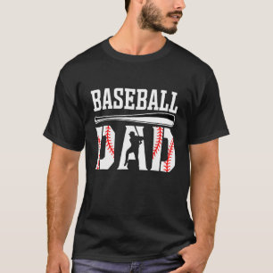 Dad Of Ballers Softball Baseball Player Dad Father T-Shirt