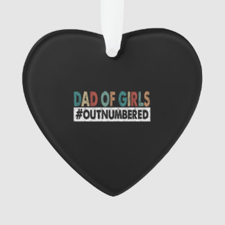 Dad Of Girl Ornament
