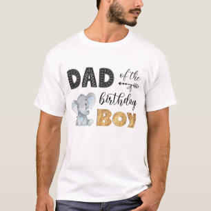 Dad of the Birthday Boy Elephant T-Shirt
