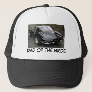 Dad of the Bride Corvette Trucker Hat