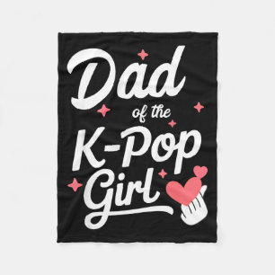 Dad Of The K P Girl K-p Fashion Men Fleece Blanket
