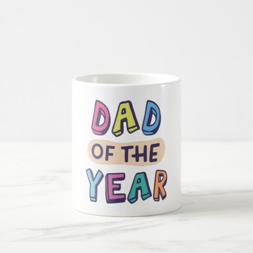 Dad of the Year Coffee Mug