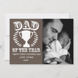 Dad of the Year - Father's Photo Card