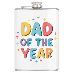 Dad of the Year – Funny Father’s Day Gift Flask