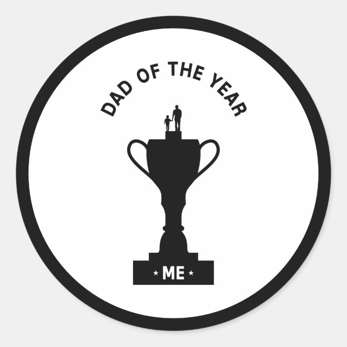 dad of the year trophy