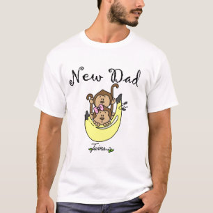 Dad of Twins Boy and Girl Tshirts and Gifts
