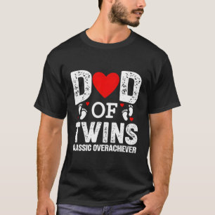 Dad Of Twins Humor Quote Father'S Day T-Shirt