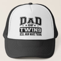 Dad Of Twins Real Man Make Twins