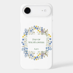 Dad of Wildflowers Floral Wreath Custom Name iPhone 17 Air Case