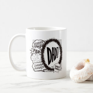 DAD OFF DUTY Mug. Comic Version Coffee Mug