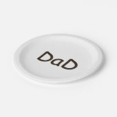 Dad Paper Plates (Angled)