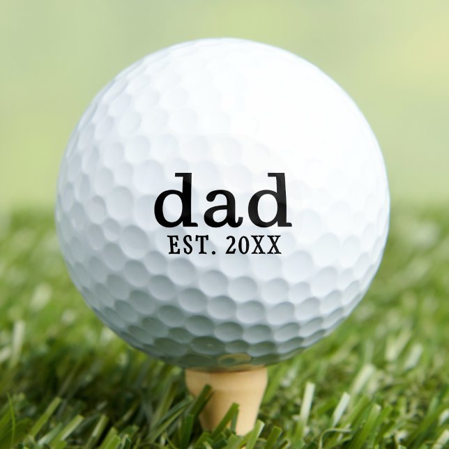 Dad Personalized Father Golf Balls (Dad Personalized Father Golf Balls)