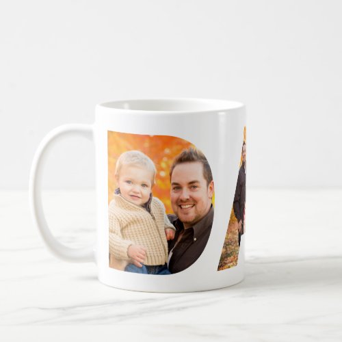 Dad Photo Collage Coffee Mug