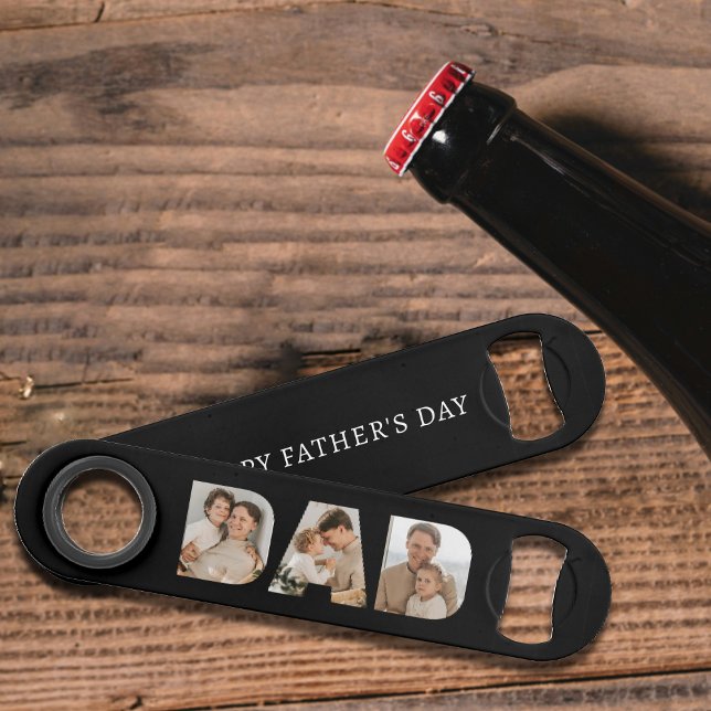 Dad Photo Collage Father's Day Bar Key (Dad Photo Collage Father's Day Bar Key
)
