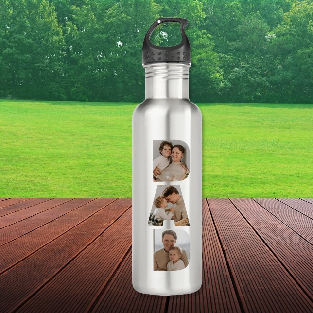 Dad Photo Collage Father's Day Stainless Steel Water Bottle (Dad Photo Collage Father's Day Stainless Steel Water Bottle
)