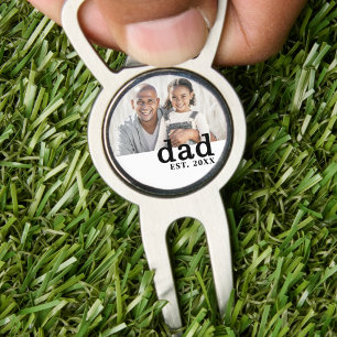 Dad Photo Father's Day Divot Tool