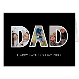 Dad Photo Gift Big Card
