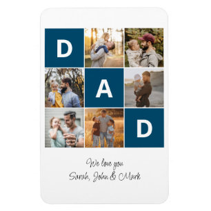 Dad Photo Magnet for Father's Day
