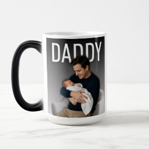 Dad Photo This Year Name Best Daddy Ever Color Morph Mug
