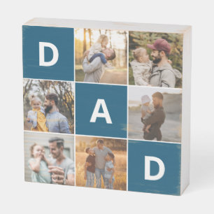 Dad Photo Wood Sign for Father's Day
