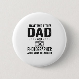 Dad Photographer Vintage Engraving Shirt Design_1 Button