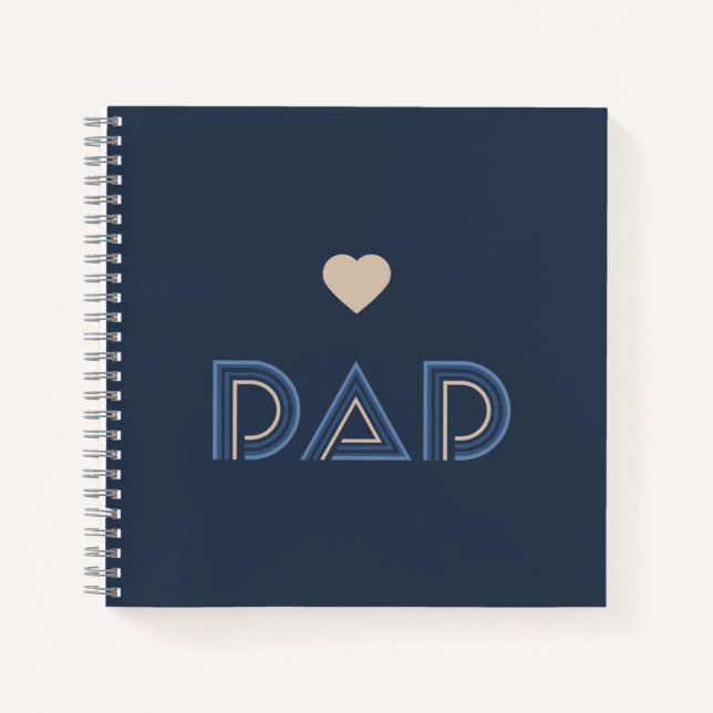 Dad, Pillar of Honor Notebook (Front)