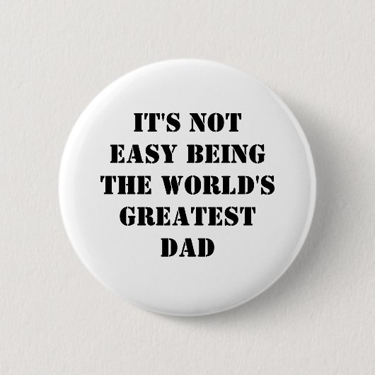 Dad Pinback Button (Front)
