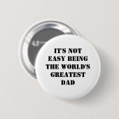 Dad Pinback Button (Front & Back)