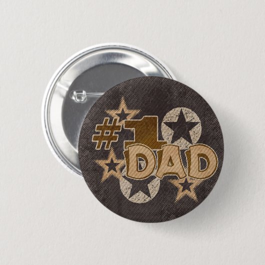 Dad Pinback Button (Front & Back)