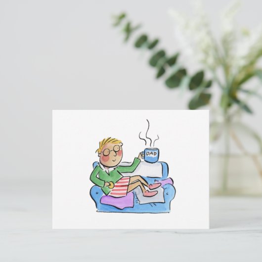 Dad Postcard (Standing Front)