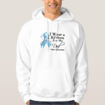 Dad Prostate Cancer Ribbon Hoodie