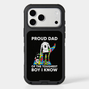 Dad Puzzle Autism Awareness Gift for Birthday iPhone 17 Pro Max Case