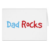 Dad Rocks (Front Horizontal)